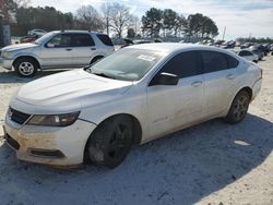 Chevrolet Impala LS salvage cars for sale: 2016 Chevrolet Impala LS