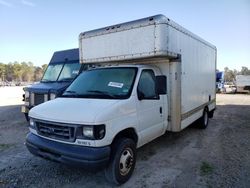 Salvage cars for sale from Copart Houston, TX: 2007 Ford Econoline E450 Super Duty Cutaway Van