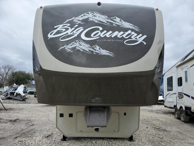 2012 Big Country Travel Trailer