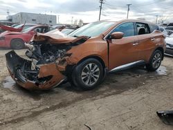 Salvage cars for sale from Copart Chicago Heights, IL: 2015 Nissan Murano S