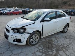 Chevrolet Sonic LS salvage cars for sale: 2015 Chevrolet Sonic LS