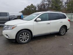 Salvage cars for sale at Brookhaven, NY auction: 2015 Nissan Pathfinder S