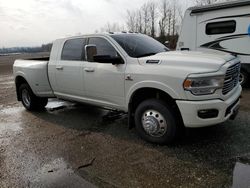 Salvage trucks for sale at Bowmanville, ON auction: 2022 Dodge 3500 Laramie