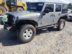 Jeep salvage cars for sale: 2015 Jeep Wrangler Unlimited Sport