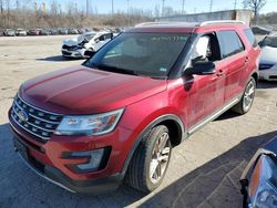 Ford salvage cars for sale: 2016 Ford Explorer XLT