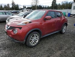 Salvage cars for sale at Graham, WA auction: 2016 Nissan Juke S
