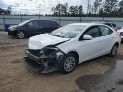 Salvage cars for sale at Harleyville, SC auction: 2018 Toyota Corolla L