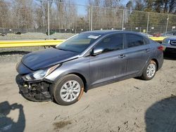 Hyundai Accent salvage cars for sale: 2020 Hyundai Accent SE