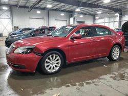 Salvage cars for sale at Ham Lake, MN auction: 2012 Chrysler 200 Touring