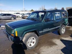 Jeep Cherokee salvage cars for sale: 2001 Jeep Cherokee Sport