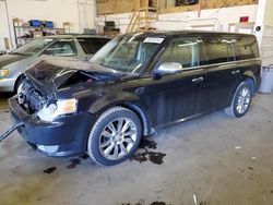 Salvage cars for sale at Ham Lake, MN auction: 2009 Ford Flex Limited