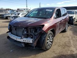 Honda Pilot EX salvage cars for sale: 2020 Honda Pilot EX