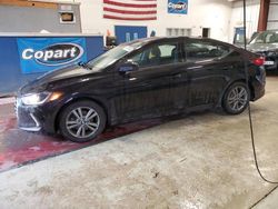 Salvage cars for sale at Angola, NY auction: 2018 Hyundai Elantra SEL