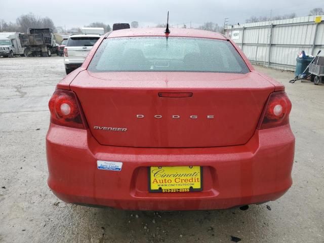 2013 Dodge Avenger SE