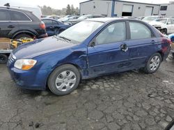Salvage cars for sale from Copart Vallejo, CA: 2009 KIA Spectra EX