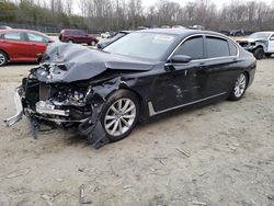 Salvage cars for sale from Copart Waldorf, MD: 2016 BMW 740 I