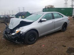 Vehiculos salvage en venta de Copart Elgin, IL: 2017 Toyota Camry LE