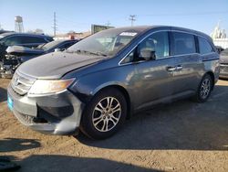 Salvage cars for sale from Copart Chicago Heights, IL: 2011 Honda Odyssey EXL