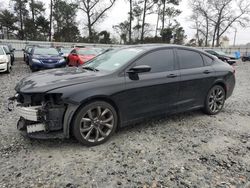 Salvage cars for sale from Copart Byron, GA: 2015 Chrysler 200 S