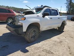 Salvage cars for sale at Harleyville, SC auction: 2021 Chevrolet Silverado K1500 Trail Boss Custom