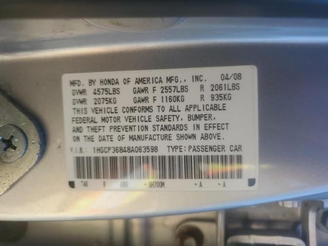 2008 Honda Accord EXL