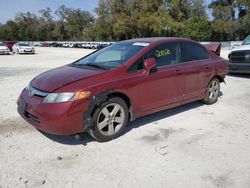 Salvage cars for sale from Copart Ocala, FL: 2006 Honda Civic EX