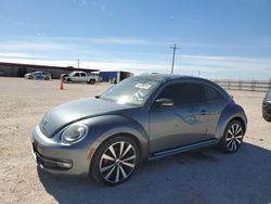 Salvage cars for sale at Andrews, TX auction: 2013 Volkswagen Beetle Turbo