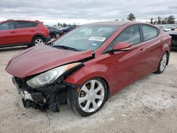 Salvage cars for sale from Copart Houston, TX: 2013 Hyundai Elantra GLS