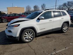 Salvage cars for sale at Moraine, OH auction: 2018 Jeep Cherokee Latitude