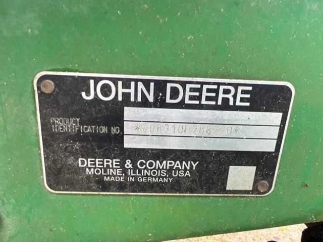 2013 John Deere 2003 John Deere 610 Tractorjohn Deere 6310 Tractor