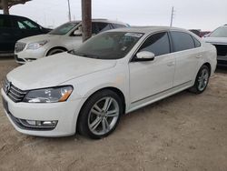 Salvage cars for sale from Copart Temple, TX: 2013 Volkswagen Passat SEL