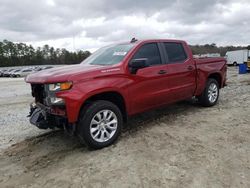 Salvage cars for sale at Ellenwood, GA auction: 2021 Chevrolet Silverado C1500 Custom