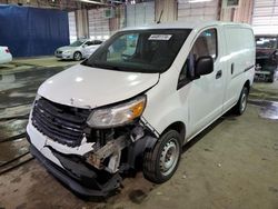 Salvage cars for sale from Copart Woodhaven, MI: 2015 Chevrolet City Express LS