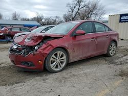 Chevrolet salvage cars for sale: 2012 Chevrolet Cruze LTZ