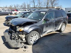 Salvage cars for sale at Bridgeton, MO auction: 2011 Subaru Forester 2.5X Premium