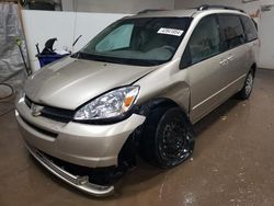 Toyota Sienna CE salvage cars for sale: 2004 Toyota Sienna CE