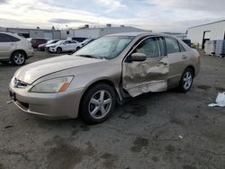 Salvage cars for sale from Copart Vallejo, CA: 2003 Honda Accord LX