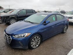 Salvage cars for sale from Copart Tucson, AZ: 2018 Hyundai Elantra SEL