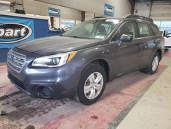 Salvage cars for sale at Angola, NY auction: 2015 Subaru Outback 2.5I