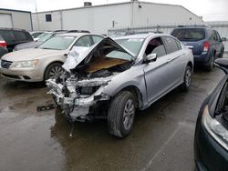 Salvage cars for sale at Vallejo, CA auction: 2015 Honda Accord LX