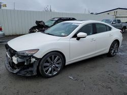 Salvage cars for sale at Albany, NY auction: 2018 Mazda 6 Grand Touring Reserve