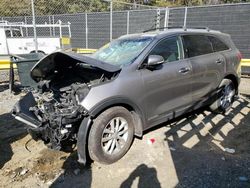 Salvage cars for sale at Waldorf, MD auction: 2018 KIA Sorento LX