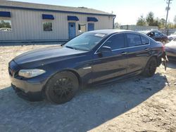 Salvage cars for sale from Copart Midway, FL: 2011 BMW 528 I