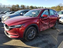 Salvage cars for sale at Exeter, RI auction: 2018 Mazda CX-5 Sport