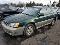 Subaru salvage cars for sale: 2002 Subaru Legacy Outback Limited