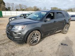 Salvage cars for sale from Copart Theodore, AL: 2019 Ford Explorer Sport