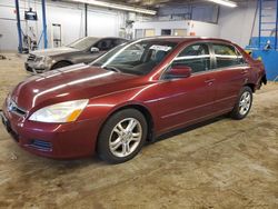 Salvage cars for sale from Copart Wheeling, IL: 2006 Honda Accord SE