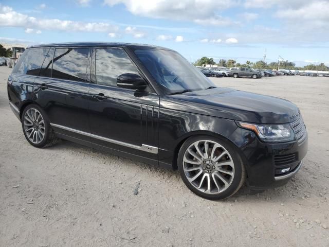 2016 Land Rover Range Rover Supercharged