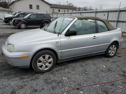 Volkswagen Cabrio salvage cars for sale: 2002 Volkswagen Cabrio GLX