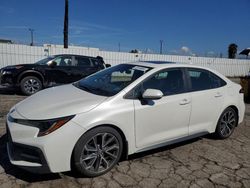 Vehiculos salvage en venta de Copart Van Nuys, CA: 2021 Toyota Corolla SE